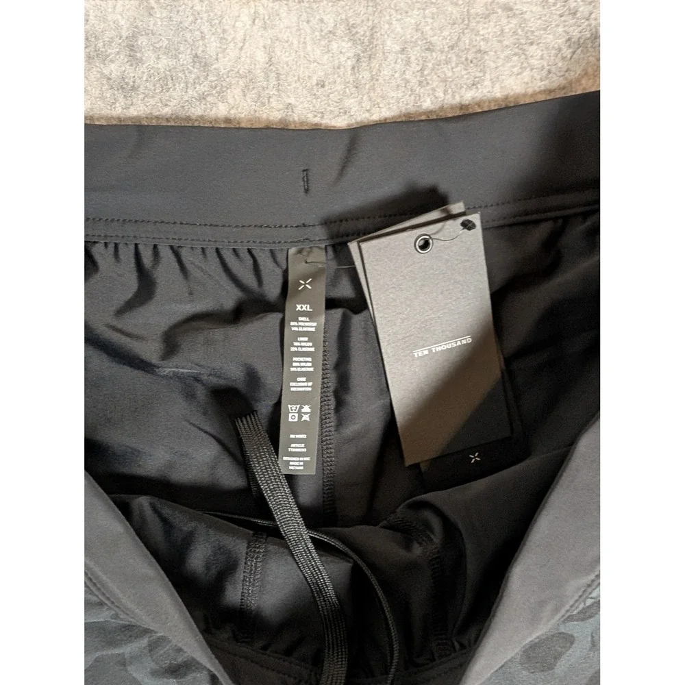 Ten Thousand Interval Shorts Black Camo Mens Athletic Training TTSH002V3 XXL